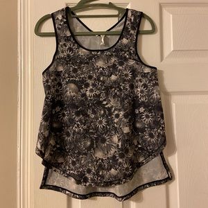 Lululemon floral tank top